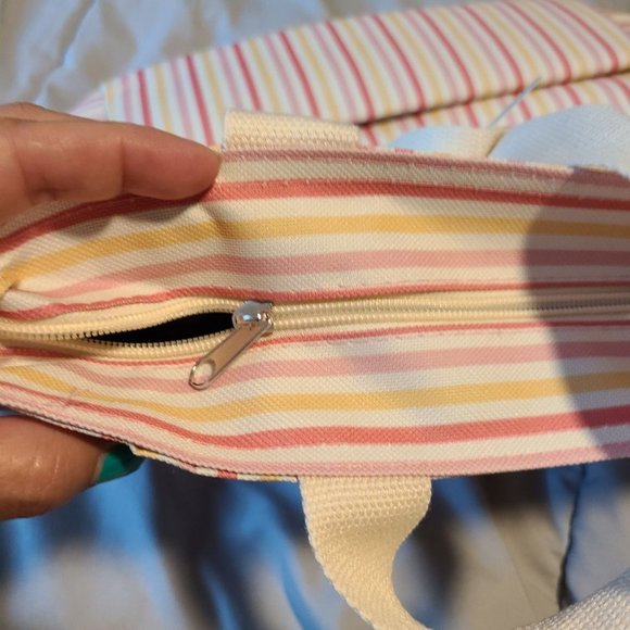 Chic & Tonic Summer Striped Cooler Bag - Picture 3 of 6